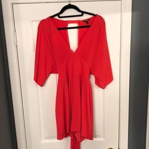 Red romper from express